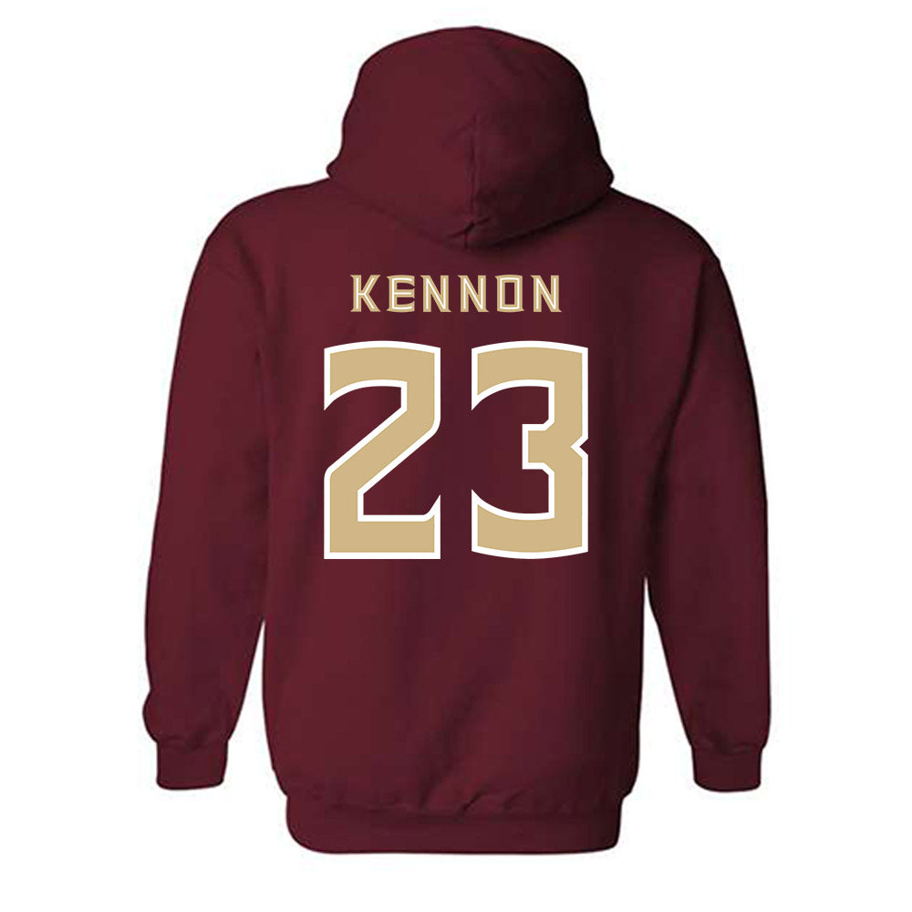 FSU - NCAA Football : Chauncey Kennon - Replica Shersey Hooded Sweatshirt-1