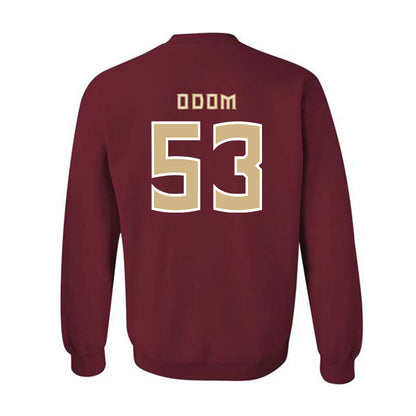 FSU - NCAA Baseball : Cam Odom - Replica Shersey Crewneck Sweatshirt-1