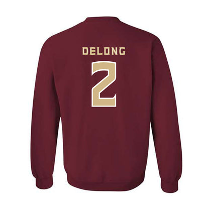 FSU - NCAA Softball : Addie DeLong - Replica Shersey Crewneck Sweatshirt-1