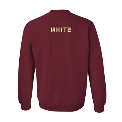 FSU - NCAA Men's Track & Field : Trace White - Replica Shersey Crewneck Sweatshirt-1