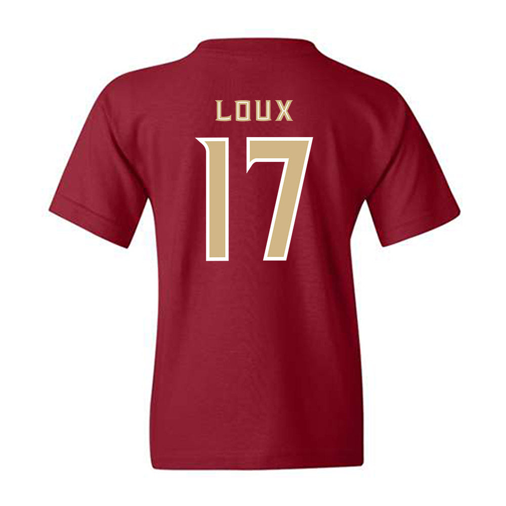 FSU - NCAA Women's Basketball : Kennedy Loux - Replica Shersey Youth T-Shirt-1