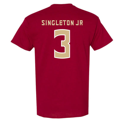 FSU - NCAA Football : Samuel Singleton Jr - Replica Shersey T-Shirt-1