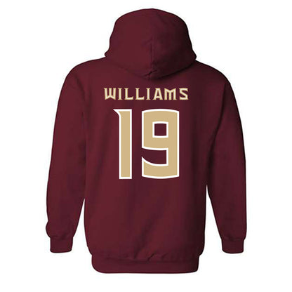 FSU - NCAA Football : Darryon Williams - Replica Shersey Hooded Sweatshirt-1