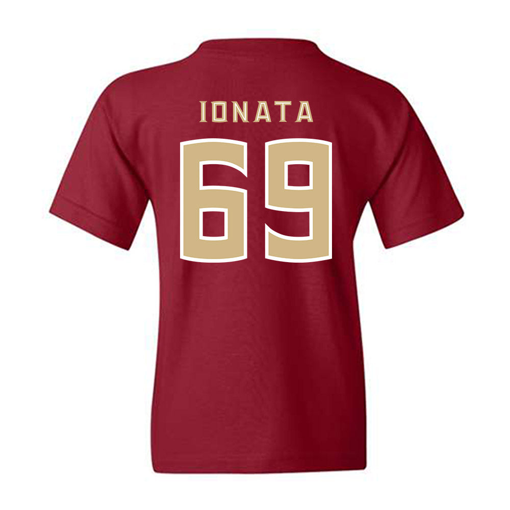 FSU - NCAA Football : Mike Ionata - Replica Shersey Youth T-Shirt-1