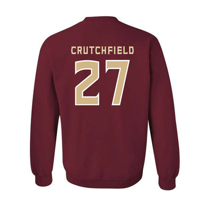 FSU - NCAA Football : Jordan Crutchfield - Replica Shersey Crewneck Sweatshirt-1