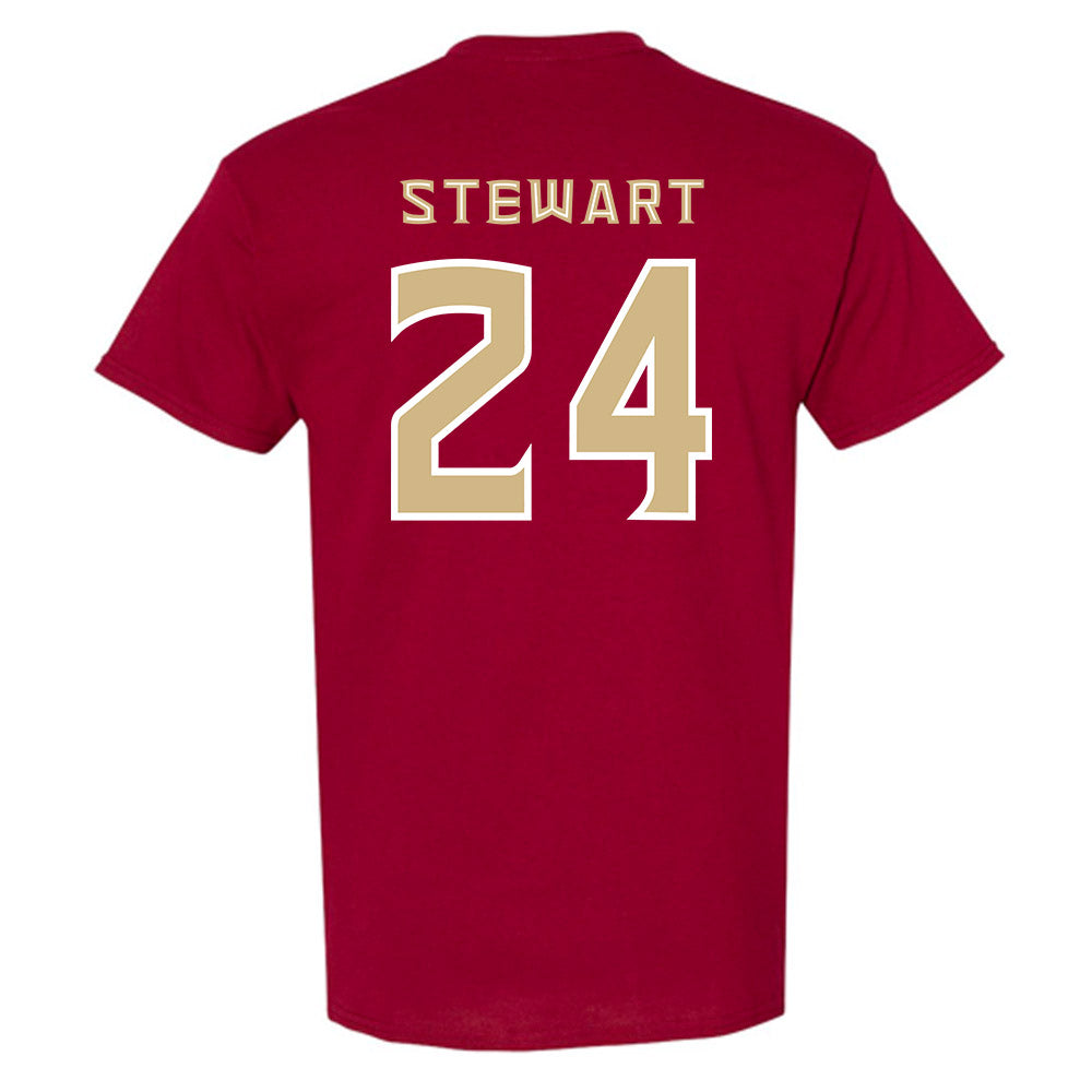 FSU - NCAA Women's Basketball : Morgan Stewart - Replica Shersey T-Shirt-1