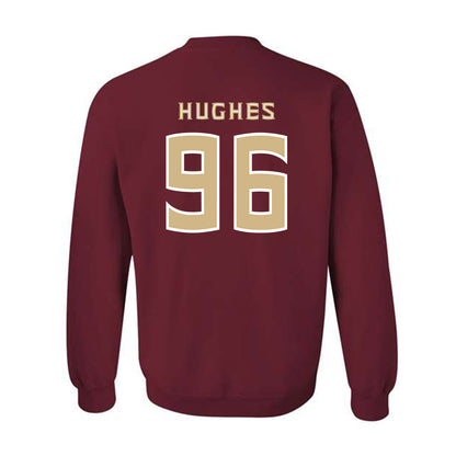 FSU - NCAA Football : Daniel Hughes - Replica Shersey Crewneck Sweatshirt-1