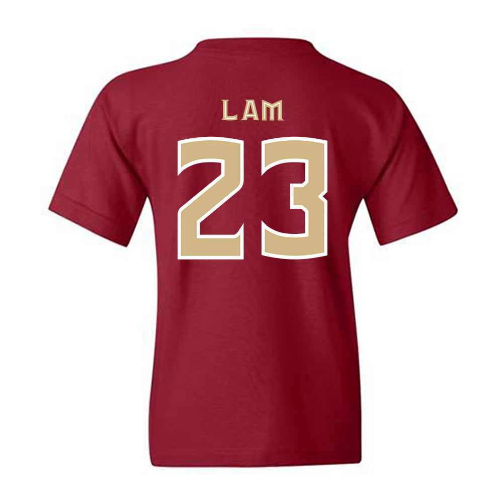 FSU - NCAA Beach Volleyball : Elena Lam - Replica Shersey Youth T-Shirt-1
