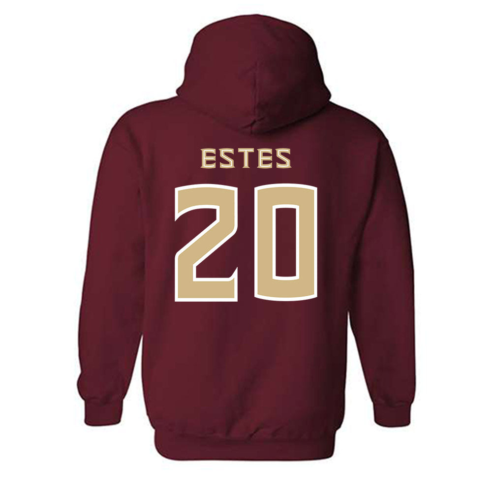 FSU - NCAA Baseball : Jace Estes - Replica Shersey Hooded Sweatshirt-1