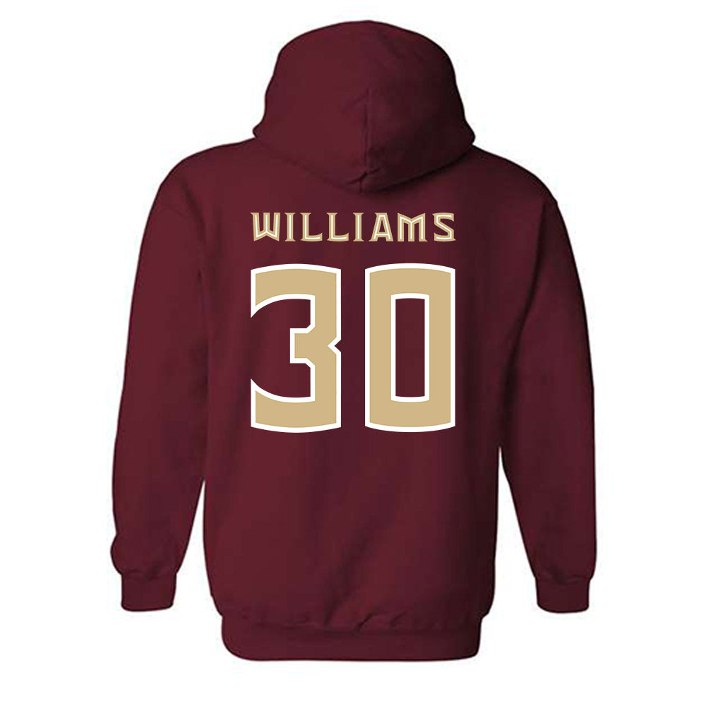 FSU - NCAA Football : Izayia Williams - Replica Shersey Hooded Sweatshirt-1