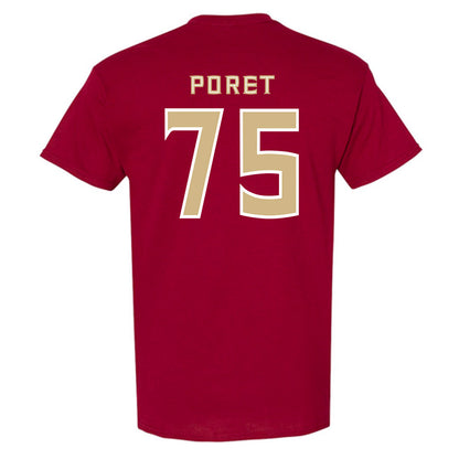 FSU - NCAA Football : Sean Poret - Replica Shersey T-Shirt-1