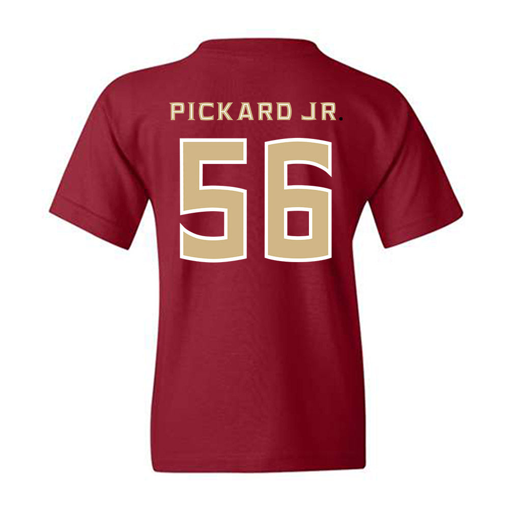 FSU - NCAA Football : Steven Pickard Jr. - Replica Shersey Youth T-Shirt-1