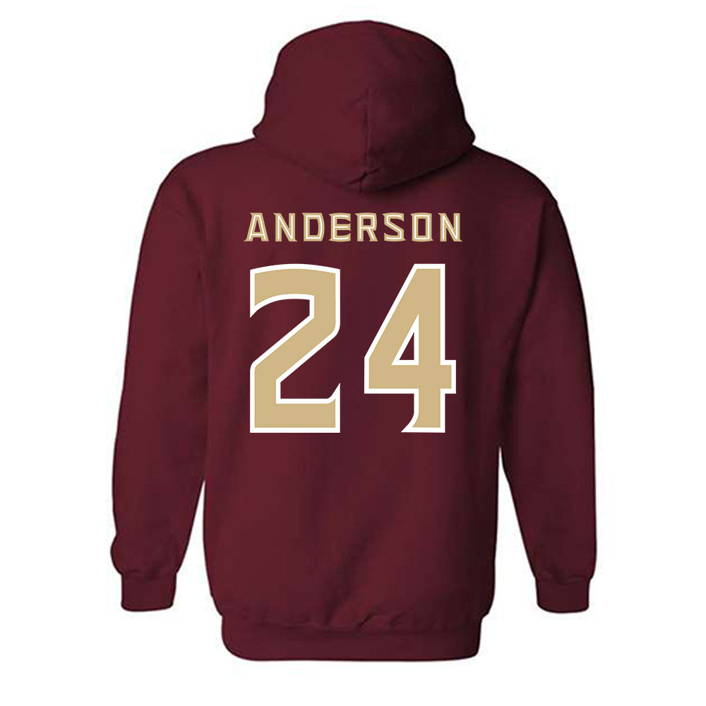 FSU - NCAA Women's Soccer : ashlyn anderson - Replica Shersey Hooded Sweatshirt-1