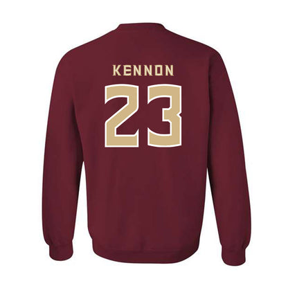 FSU - NCAA Football : Chauncey Kennon - Replica Shersey Crewneck Sweatshirt-1