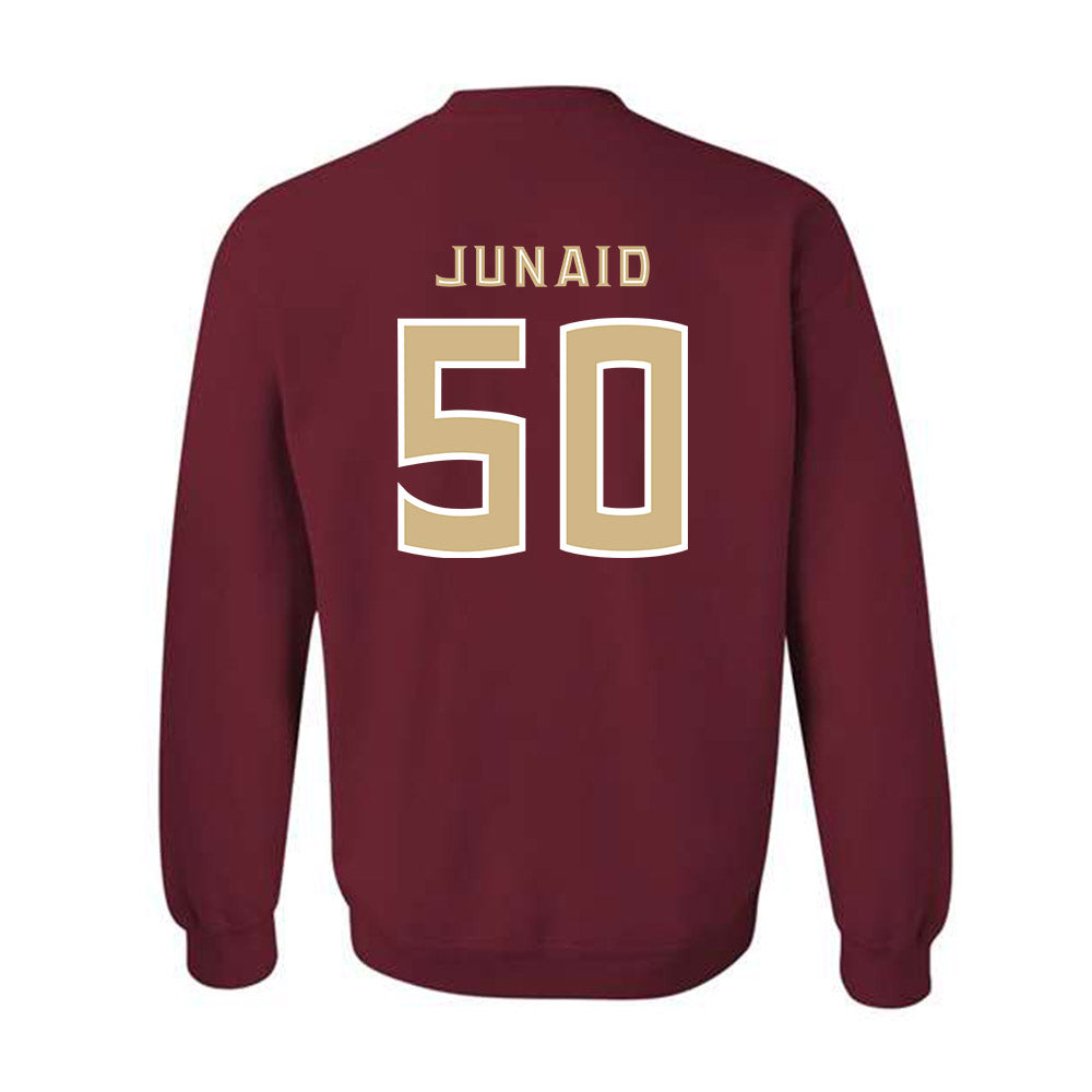 FSU - NCAA Women's Soccer : Omotara Junaid - Replica Shersey Crewneck Sweatshirt-1