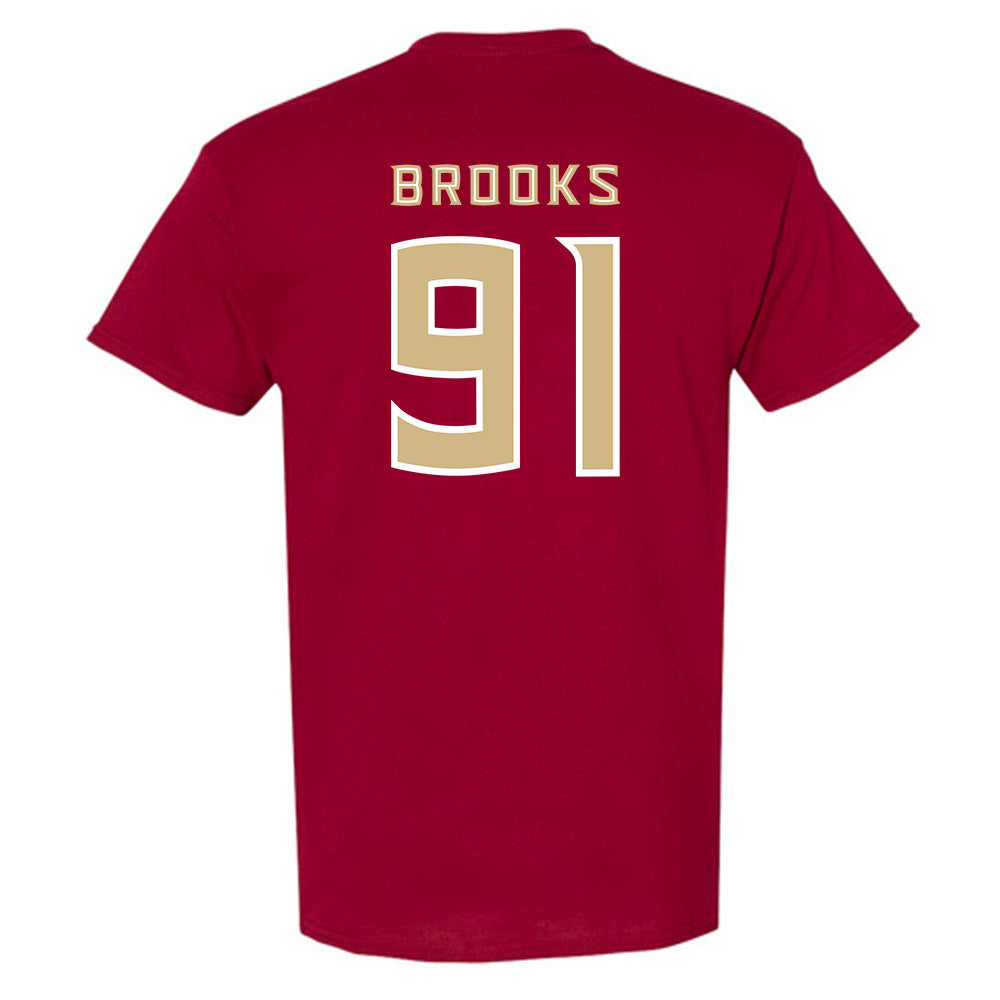 FSU - NCAA Football : Cam Brooks - Replica Shersey T-Shirt-1