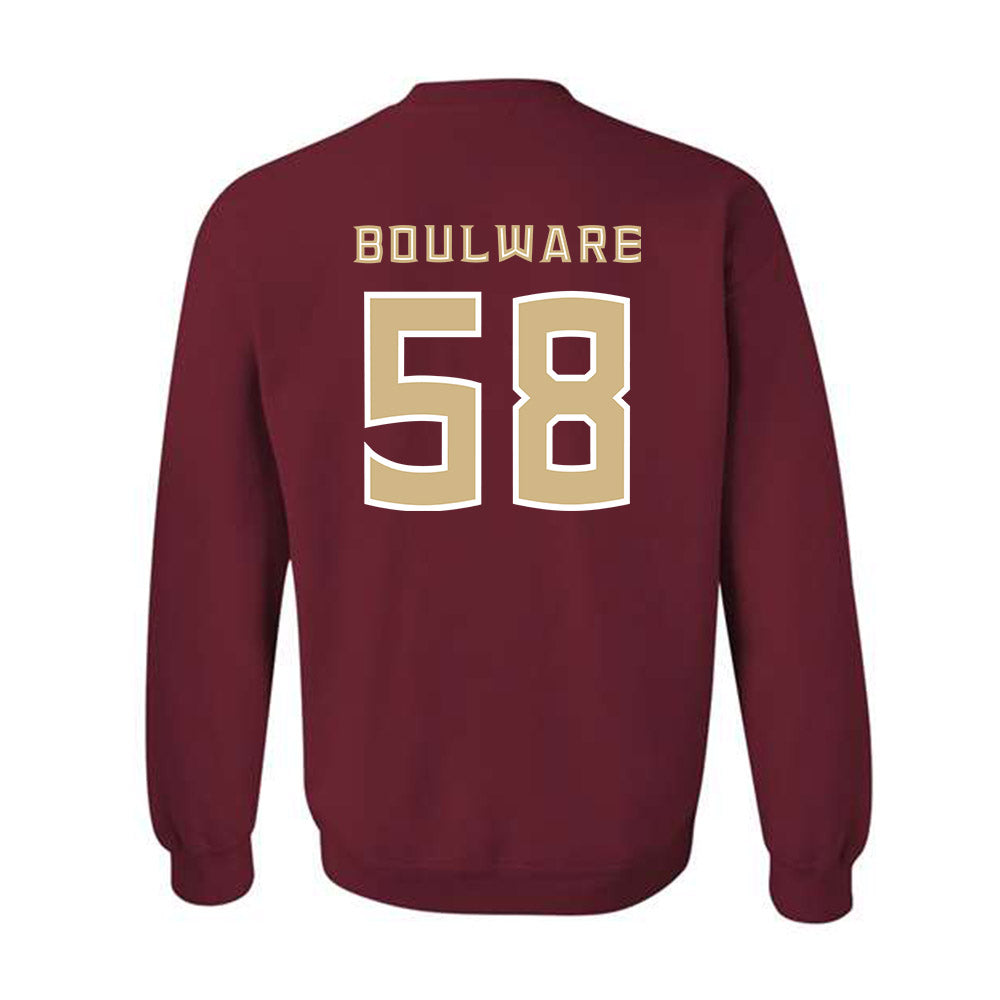 FSU - NCAA Beach Volleyball : Jordan Boulware - Replica Shersey Crewneck Sweatshirt-1
