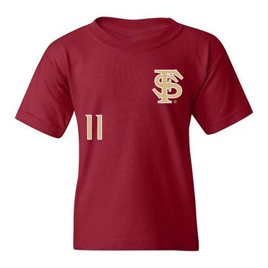 FSU - NCAA Men's Basketball : Marcis Ponder - Replica Shersey Youth T-Shirt-0