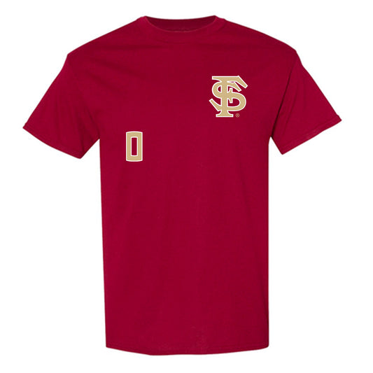 FSU - NCAA Women's Basketball : Allorie Kubek - Replica Shersey T-Shirt-0