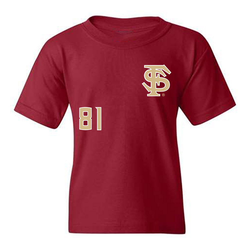 FSU - NCAA Football : Jonah Winston - Replica Shersey Youth T-Shirt-0