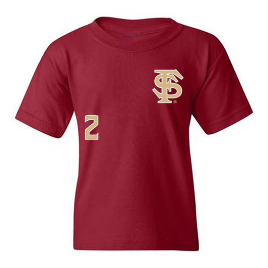 FSU - NCAA Women's Lacrosse : Ruby Smith - Replica Shersey Youth T-Shirt-0