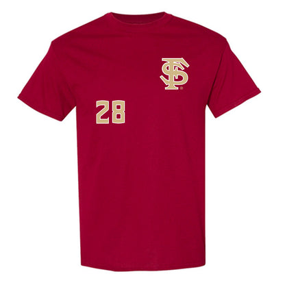 FSU - NCAA Women's Soccer : Olivia Page - Replica Shersey T-Shirt-0