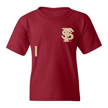FSU - NCAA Women's Lacrosse : Sienna Cassella - Replica Shersey Youth T-Shirt-0