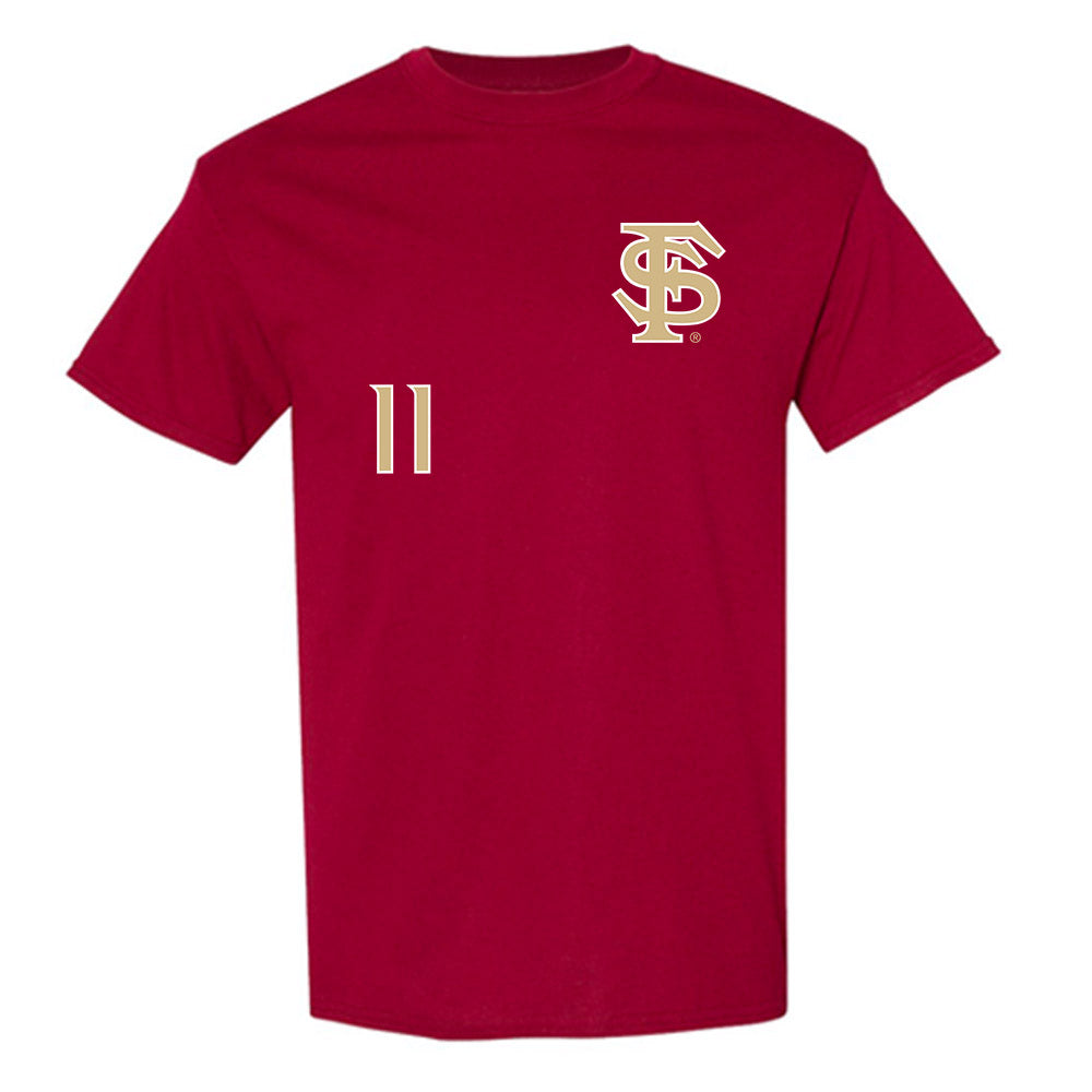 FSU - NCAA Women's Basketball : Melissa Odom - Replica Shersey T-Shirt-0