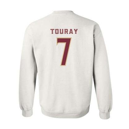 FSU - NCAA Women's Soccer : Nyanya Touray - Replica Shersey Crewneck Sweatshirt-1