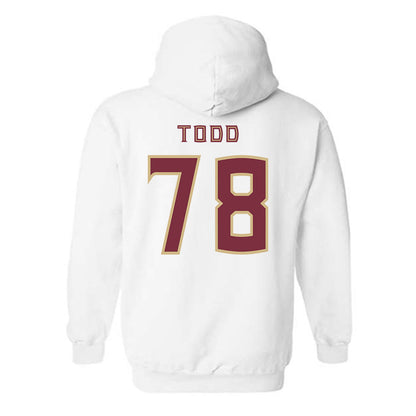 FSU - NCAA Football : Jayden Todd - Replica Shersey Hooded Sweatshirt-1