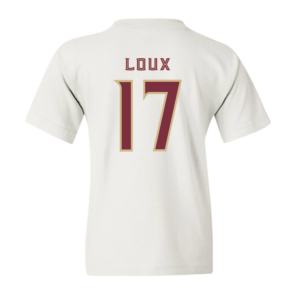 FSU - NCAA Women's Basketball : Kennedy Loux - Replica Shersey Youth T-Shirt-1