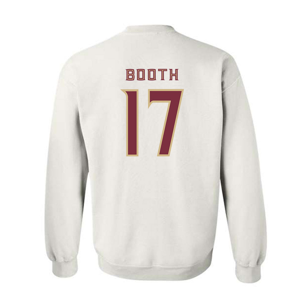 FSU - NCAA Women's Lacrosse : Hadley Booth - Replica Shersey Crewneck Sweatshirt-1