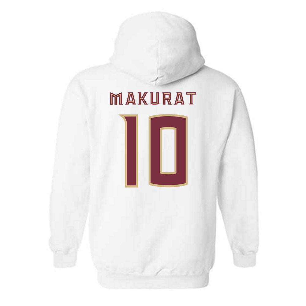 FSU - NCAA Women's Basketball : Agata Makurat - Replica Shersey Hooded Sweatshirt-1