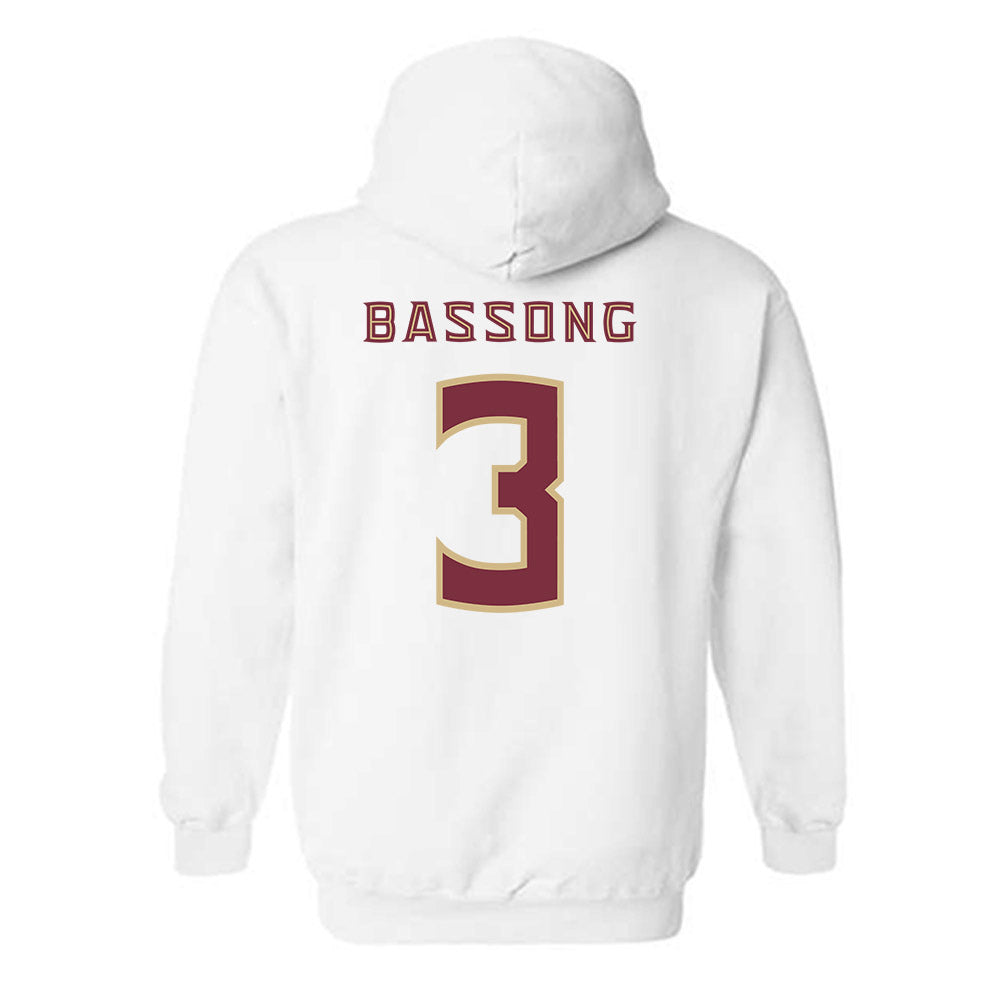 FSU - NCAA Men's Basketball : Thomas Bassong - Replica Shersey Hooded Sweatshirt-1