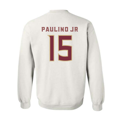 FSU - NCAA Baseball : Kelvyn Paulino Jr - Replica Shersey Crewneck Sweatshirt-1