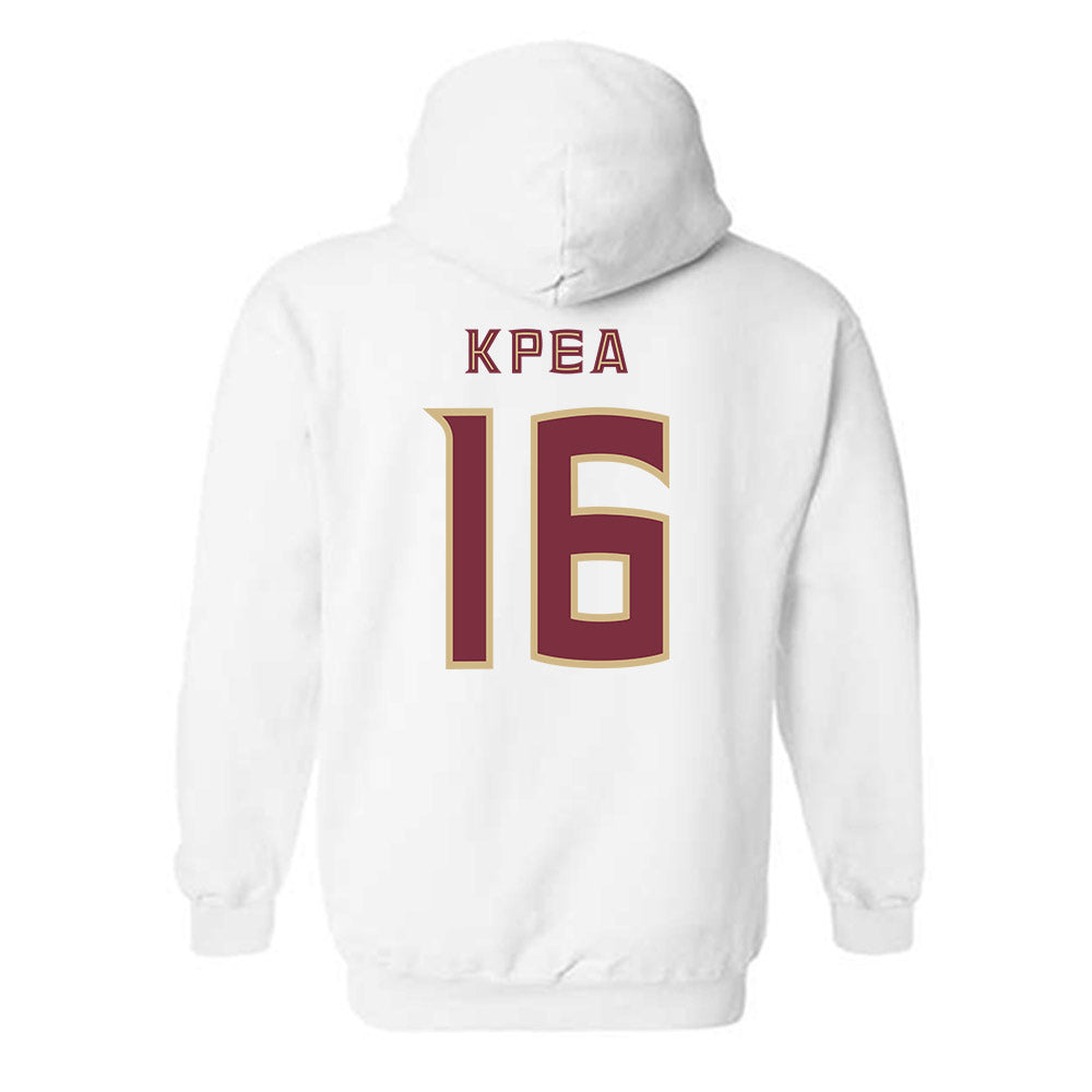 FSU - NCAA Women's Volleyball : Nenu Kpea - Replica Shersey Hooded Sweatshirt-1