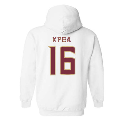 FSU - NCAA Women's Volleyball : Nenu Kpea - Replica Shersey Hooded Sweatshirt-1
