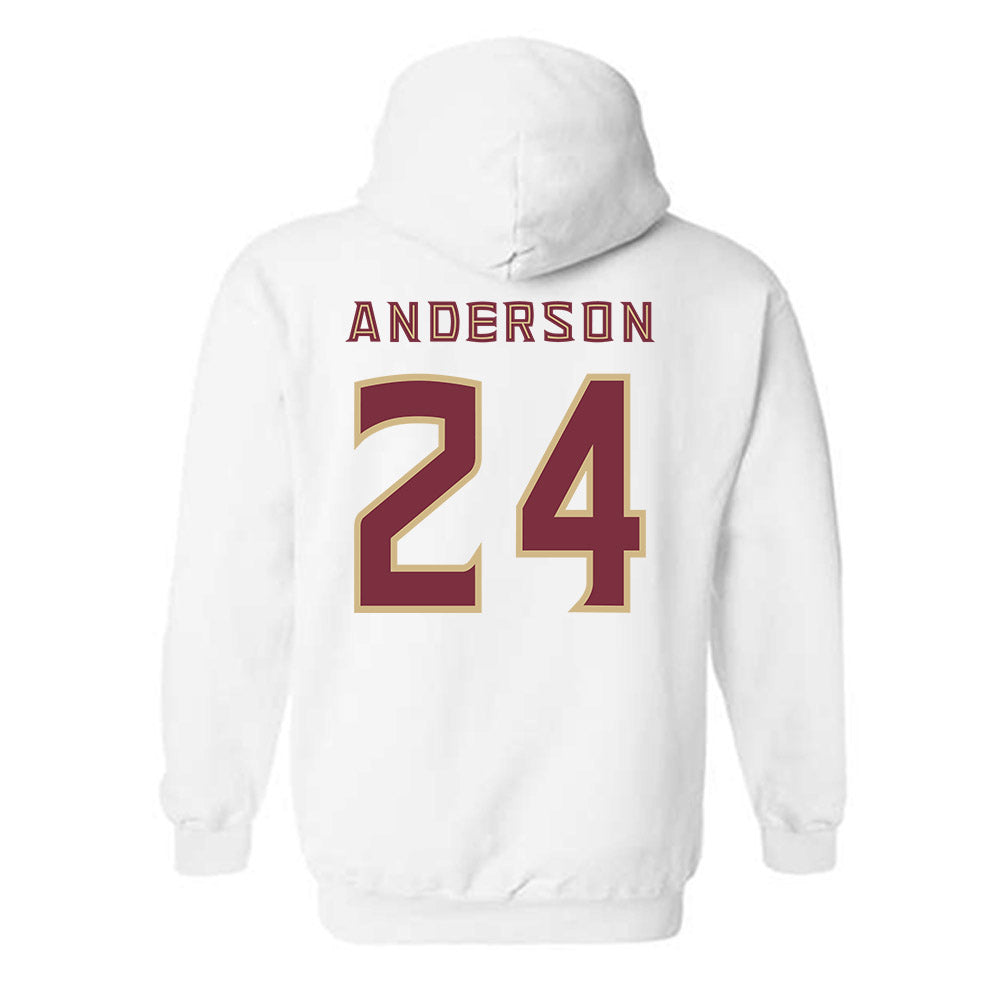 FSU - NCAA Women's Soccer : ashlyn anderson - Replica Shersey Hooded Sweatshirt-1