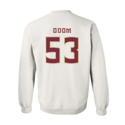 FSU - NCAA Baseball : Cam Odom - Replica Shersey Crewneck Sweatshirt-1