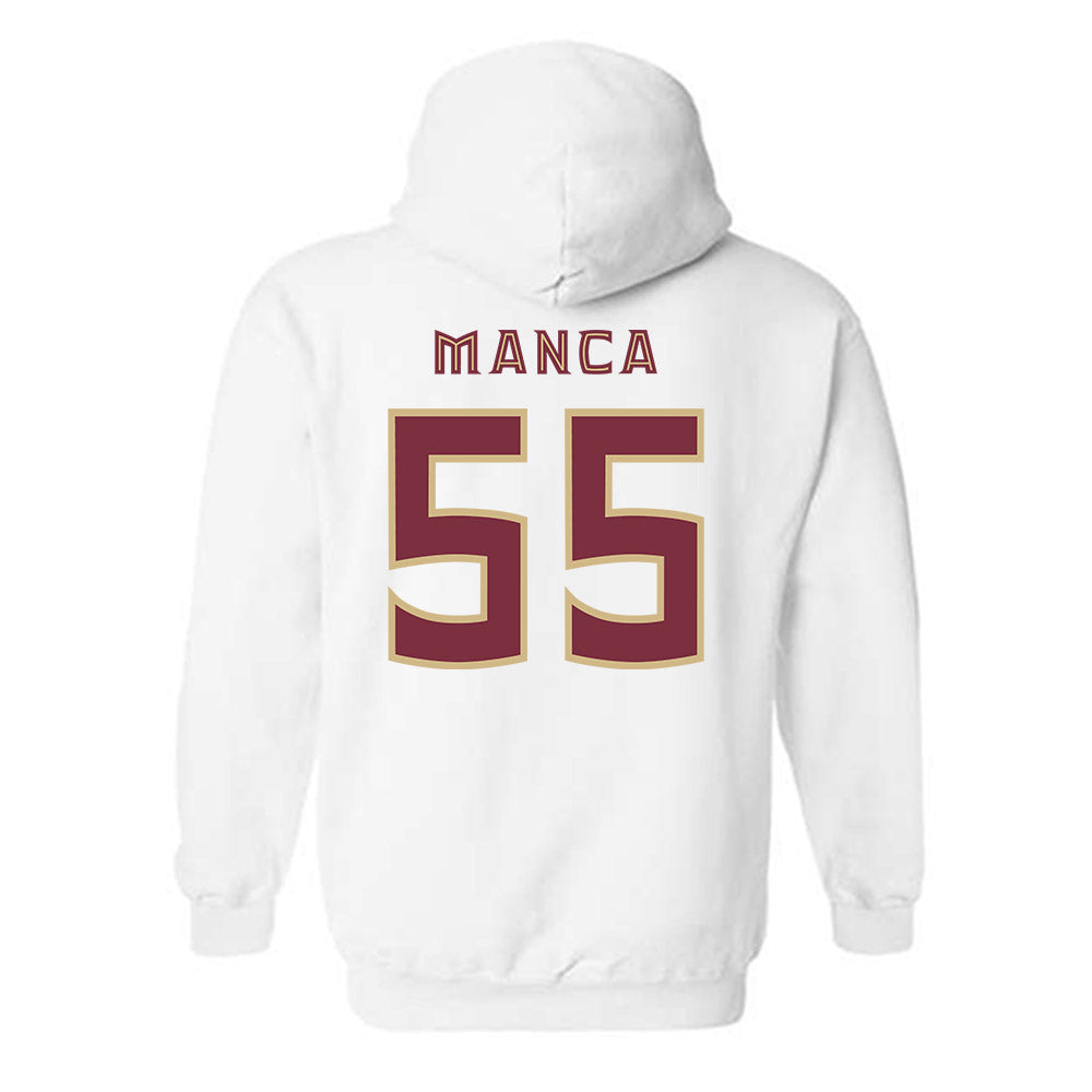 FSU - NCAA Baseball : Payton Manca - Replica Shersey Hooded Sweatshirt-1