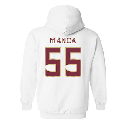 FSU - NCAA Baseball : Payton Manca - Replica Shersey Hooded Sweatshirt-1
