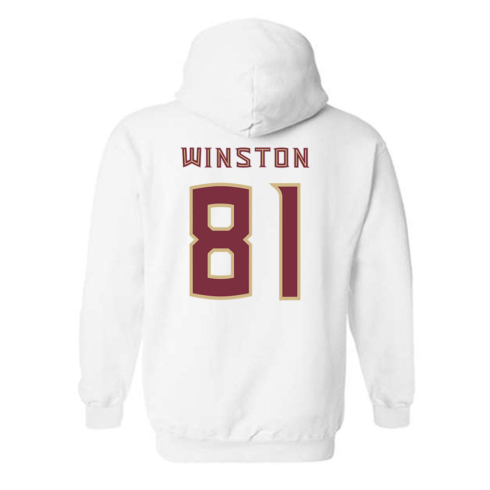 FSU - NCAA Football : Jonah Winston - Replica Shersey Hooded Sweatshirt-1