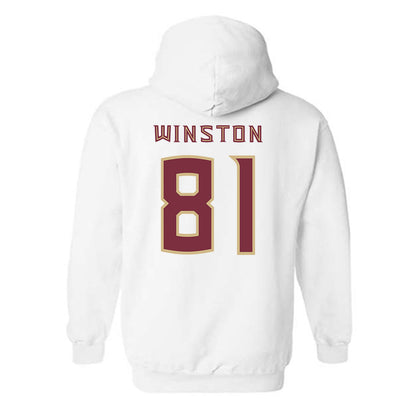 FSU - NCAA Football : Jonah Winston - Replica Shersey Hooded Sweatshirt-1