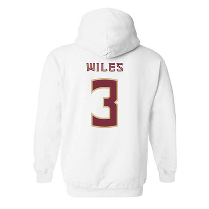 FSU - NCAA Women's Lacrosse : Brogan Wiles - Replica Shersey Hooded Sweatshirt-1