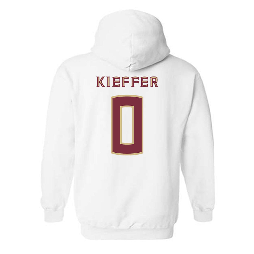 FSU - NCAA Women's Volleyball : Callie Kieffer - Replica Shersey Hooded Sweatshirt-1
