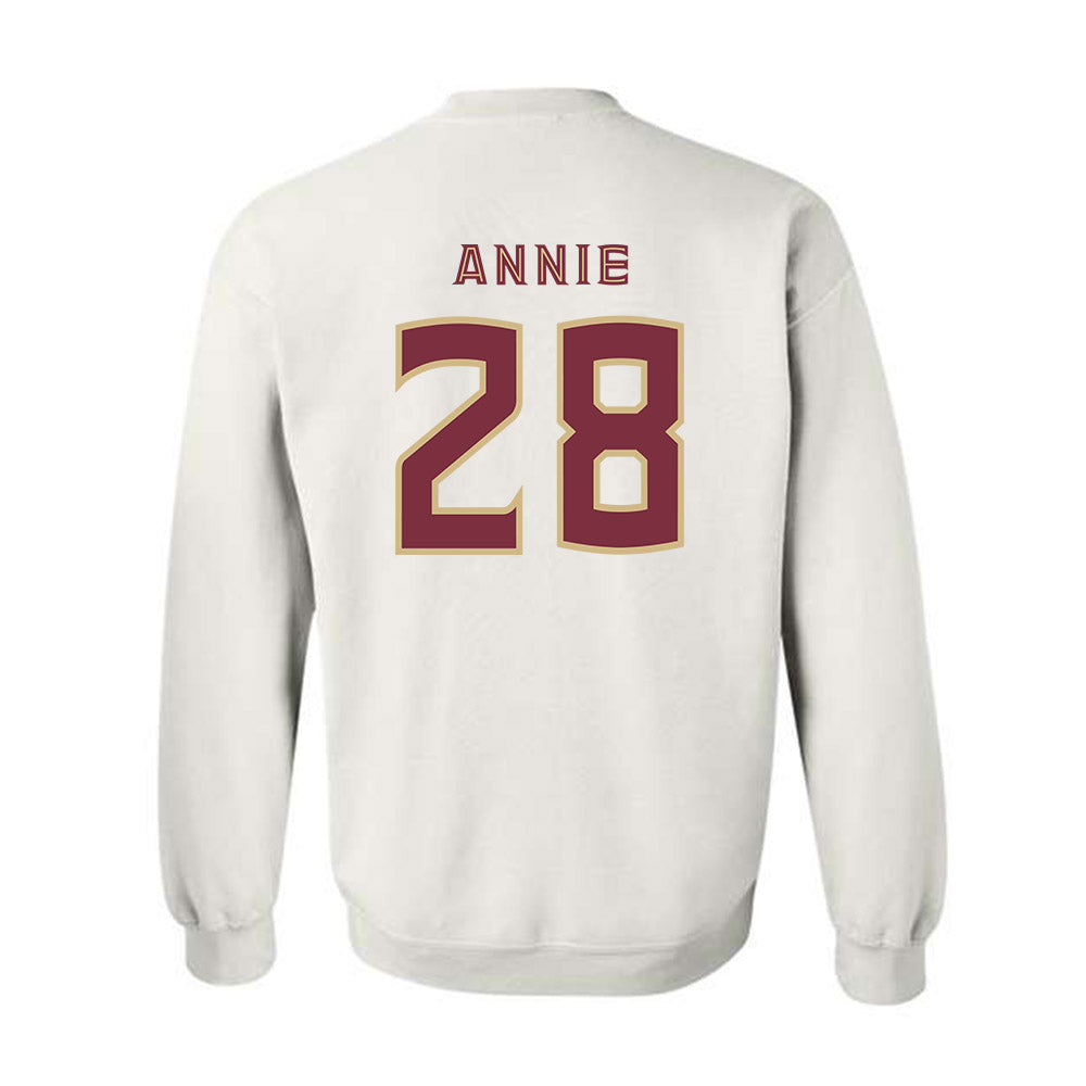FSU - NCAA Women's Lacrosse : Aine Devine - Replica Shersey Crewneck Sweatshirt-1