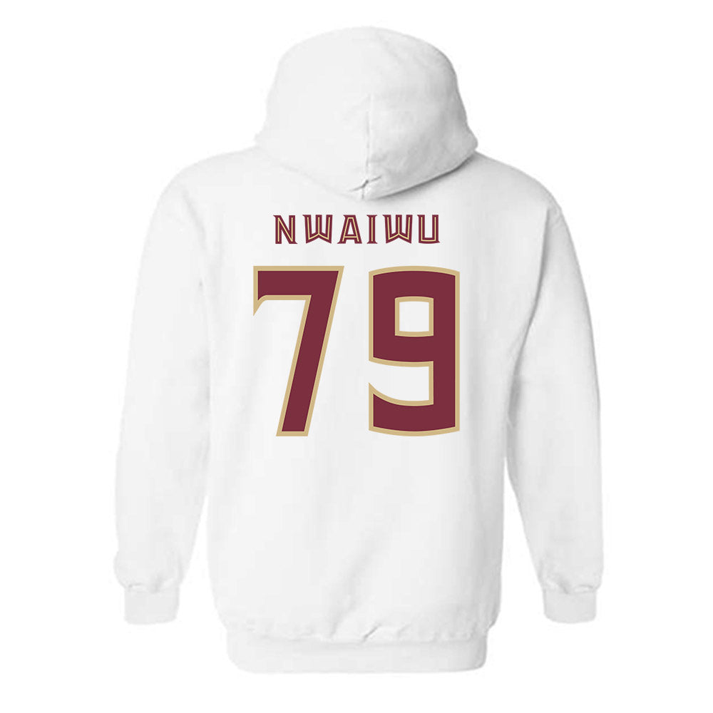 FSU - NCAA Football : Chimdia Nwaiwu - Replica Shersey Hooded Sweatshirt-1