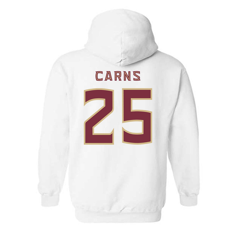 FSU - NCAA Baseball : Hunter Carns - Replica Shersey Hooded Sweatshirt