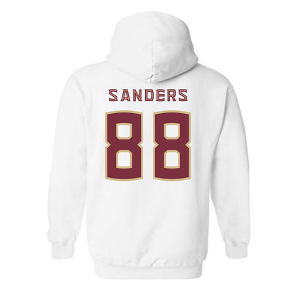 FSU - NCAA Football : Jordan Sanders - Replica Shersey Hooded Sweatshirt-1