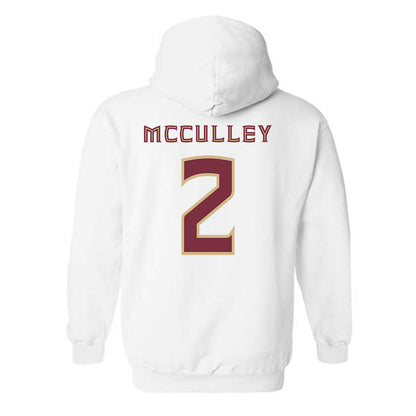 FSU - NCAA Baseball : Carter McCulley - Replica Shersey Hooded Sweatshirt
